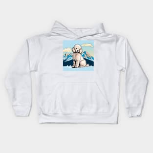 Support the Environment with Every Purchase - Poodle Mountain Design Kids Hoodie